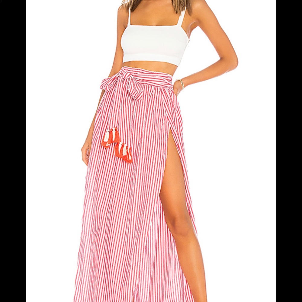 Swim cover up skirt